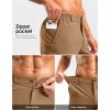 G Gradual Men’s Casual Shorts 11″ Lightweight Golf Shorts for Men with 3 Pockets Summer Quick Dry Breathable Shorts(Heather Dark Khaki)