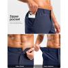 G Gradual Men’s Casual Shorts 11″ Lightweight Golf Shorts for Men with 3 Pockets Summer Quick Dry Breathable Shorts(Heather Navy)
