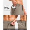 G Gradual Men’s Casual Shorts 11″ Lightweight Golf Shorts for Men with 3 Pockets Summer Quick Dry Breathable Shorts(Heather Tan)
