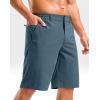 G Gradual Men’s Casual Shorts 11″ Lightweight Golf Shorts for Men with 3 Pockets Summer Quick Dry Breathable Shorts(Indigo)