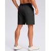 G Gradual Men’s Casual Shorts 9″ Lightweight 4 Pockets Stretch Quick-Dry Summer Shorts for Golf Work Hiking Trips (7″, Black, 3XL)