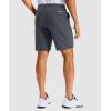 G Gradual Men’s Golf Dress Shorts 7 Inch Inseam Lightweight Quick Dry Chino Casual Work Shorts for Men with 4 Pockets(Deep Grey)