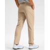 G Gradual Men’s Golf Pants with 5 Pockets 30″/32″/34″ Lightweight Quick Dry Stretch Work Dress Pants Casual Slacks for Men(Khaki,W38 L32)