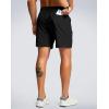 G Gradual Men’s Shorts 7″/ 5″/ 9″ Lightewight Casual Shorts for Men Hiking Golf Shorts with 3 Zipper Pockets(Black)