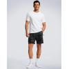 G Gradual Men’s Shorts 7″/ 5″/ 9″ Lightewight Casual Shorts for Men Hiking Golf Shorts with 3 Zipper Pockets(Black Camo B)