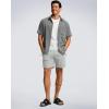 G Gradual Men’s Shorts 7″/ 5″/ 9″ Lightewight Casual Shorts for Men Hiking Golf Shorts with 3 Zipper Pockets(Bright Gray)
