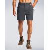G Gradual Men’s Shorts 7″/ 5″/ 9″ Lightewight Casual Shorts for Men Hiking Golf Shorts with 3 Zipper Pockets(Charcoal)