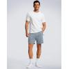 G Gradual Men’s Shorts 7″/ 5″/ 9″ Lightewight Casual Shorts for Men Hiking Golf Shorts with 3 Zipper Pockets(Light Grey)