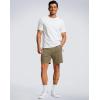 G Gradual Men’s Shorts 7″/ 5″/ 9″ Lightewight Casual Shorts for Men Hiking Golf Shorts with 3 Zipper Pockets(Medium Khaki)