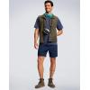 G Gradual Men’s Shorts 7″/ 5″/ 9″ Lightewight Casual Shorts for Men Hiking Golf Shorts with 3 Zipper Pockets(Navy)