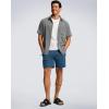 G Gradual Men’s Shorts 7″/ 5″/ 9″ Lightewight Casual Shorts for Men Hiking Golf Shorts with 3 Zipper Pockets(Tibetan Blue)