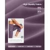 G Gradual Petite Pants for Women 24″/26″ Ankle Pants 2 Pockets Stretchy 7/8 Sweatpants for Golf Travel Athletic Casual(Dark Purple)