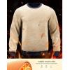 G Gradual Sherpa Lined Sweatshirts for Men Fleece Crewneck Sweatshirt Pullover Warm Shirts for Winter