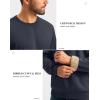 G Gradual Sherpa Lined Sweatshirts for Men Fleece Crewneck Sweatshirt Pullover Warm Shirts for Winter
