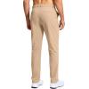 G Gradual Mens Golf Pants Stretch Dress Casual Pants 30″/32″/34″ Lightweight Work Travel Slacks for Men with 4 Pockets(Khaki)