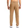G Gradual Mens Golf Pants Stretch Dress Casual Pants 30″/32″/34″ Lightweight Work Travel Slacks for Men with 4 Pockets(Khaki Sand)