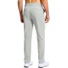 G Gradual Mens Golf Pants Stretch Dress Casual Pants 30″/32″/34″ Lightweight Work Travel Slacks for Men with 4 Pockets(Silver Drop)