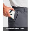 Men’s Golf Shorts with 5 Pockets 11″ Inseam Stretch Quick Dry Casual Work Dress Shorts for Men(Dark Grey)