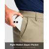 Men’s Golf Shorts with 5 Pockets 11″ Inseam Stretch Quick Dry Casual Work Dress Shorts for Men(Mountain Olive)