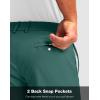 Men’s Golf Shorts with 5 Pockets 11″ Inseam Stretch Quick Dry Casual Work Dress Shorts for Men(Spruce Green)