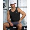 G Gradual Men’s Workout Tank Tops Sleeveless Muscle Shirts Summer UPF 50+ Quick Dry Shirts for Men Athletic Running Gym(Black)
