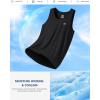 G Gradual Men’s Workout Tank Tops Sleeveless Muscle Shirts Summer UPF 50+ Quick Dry Shirts for Men Athletic Running Gym(Black)