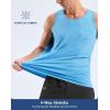G Gradual Men’s Workout Tank Tops Sleeveless Muscle Shirts Summer UPF 50+ Quick Dry Shirts for Men Athletic Running Gym(Blue Heather)