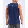 G Gradual Men’s Workout Tank Tops Sleeveless Muscle Shirts Summer UPF 50+ Quick Dry Shirts for Men Athletic Running Gym(Dark Blue)