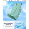G Gradual Men’s Workout Tank Tops Sleeveless Muscle Shirts Summer UPF 50+ Quick Dry Shirts for Men Athletic Running Gym(Jasmine Green)