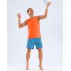 G Gradual Men’s Workout Tank Tops Sleeveless Muscle Shirts Summer UPF 50+ Quick Dry Shirts for Men Athletic Running Gym(Orange)