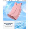 G Gradual Men’s Workout Tank Tops Sleeveless Muscle Shirts Summer UPF 50+ Quick Dry Shirts for Men Athletic Running Gym(Pink)