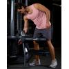 G Gradual Men’s Workout Tank Tops Sleeveless Muscle Shirts Summer UPF 50+ Quick Dry Shirts for Men Athletic Running Gym(Pink)