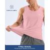 G Gradual Men’s Workout Tank Tops Sleeveless Muscle Shirts Summer UPF 50+ Quick Dry Shirts for Men Athletic Running Gym(Pink)