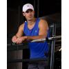 G Gradual Men’s Workout Tank Tops Sleeveless Muscle Shirts Summer UPF 50+ Quick Dry Shirts for Men Athletic Running Gym(Royal Blue)