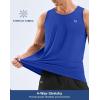 G Gradual Men’s Workout Tank Tops Sleeveless Muscle Shirts Summer UPF 50+ Quick Dry Shirts for Men Athletic Running Gym(Royal Blue)