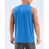 G Gradual Men’s Workout Tank Tops Sleeveless Muscle Shirts Summer UPF 50+ Quick Dry Shirts for Men Athletic Running Gym(Sky Blue)