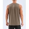 G Gradual Men’s Workout Tank Tops Sleeveless Muscle Shirts Summer UPF 50+ Quick Dry Shirts for Men Athletic Running Gym(Taupe)
