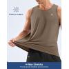 G Gradual Men’s Workout Tank Tops Sleeveless Muscle Shirts Summer UPF 50+ Quick Dry Shirts for Men Athletic Running Gym(Taupe)