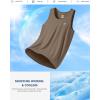 G Gradual Men’s Workout Tank Tops Sleeveless Muscle Shirts Summer UPF 50+ Quick Dry Shirts for Men Athletic Running Gym(Taupe)