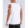 G Gradual Men’s Workout Tank Tops Sleeveless Muscle Shirts Summer UPF 50+ Quick Dry Shirts for Men Athletic Running Gym(White)