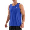 G Gradual Men’s Workout Tank Tops Sleeveless Muscle Shirts Summer UPF 50+ Quick Dry Shirts for Men Athletic Running Gym(Royal Blue)