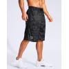 G Gradual Men’s 11″ Long Basketball Shorts with Zipper Pockets Drawstring Mesh Lightweight Gym Athletic Shorts for Men(Grey Camo)