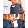 G Gradual Men’s Shorts 11″ Lightweight Casual Shorts for Men with 3 Pockets Summer Quick Dry Breathable Golf Shorts(Grey Blue)