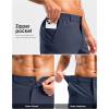 G Gradual Men’s Shorts 11″ Lightweight Casual Shorts for Men with 3 Pockets Summer Quick Dry Breathable Golf Shorts(Heather Navy)