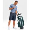G Gradual Men’s Shorts 11″ Lightweight Casual Shorts for Men with 3 Pockets Summer Quick Dry Breathable Golf Shorts(Heather Navy)