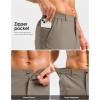 G Gradual Men’s Shorts 11″ Lightweight Casual Shorts for Men with 3 Pockets Summer Quick Dry Breathable Golf Shorts(Heather Tan)
