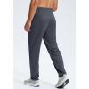G Gradual Men’s Sweatpants with Zipper Pockets Lightweight Mesh Athletic Pants for Men Open Bottom Workout Gym Running(Grey Blue)