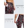 G Gradual Men’s Sweatpants with Zipper Pockets Lightweight Mesh Athletic Pants for Men Open Bottom Workout Gym Running(Red Grey Camo)