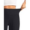 G Gradual Women’s 12″ Bermuda Long Shorts with Pockets High Waisted Stretch Knee Length Shorts for Women Summer Walking(Black)