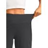 G Gradual Women’s 12″ Bermuda Long Shorts with Pockets High Waisted Stretch Knee Length Shorts for Women Summer Walking(Dark Grey)